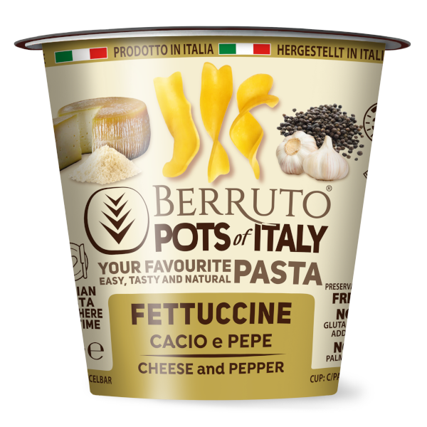 Berruto Cacio e Pepe Pasta Bowls 12 X 70 g