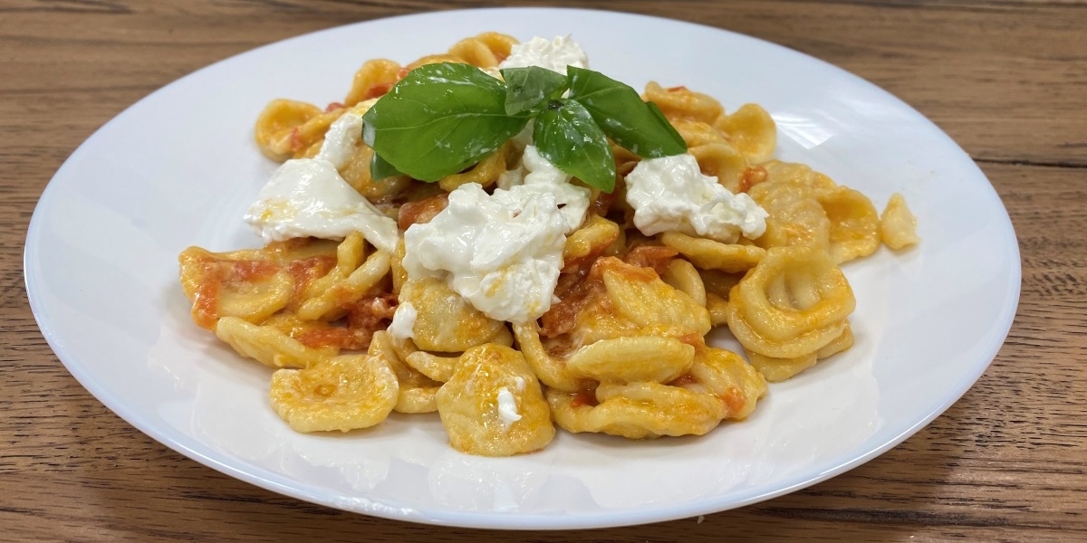 Orecchiette Burrata e Pomodorini