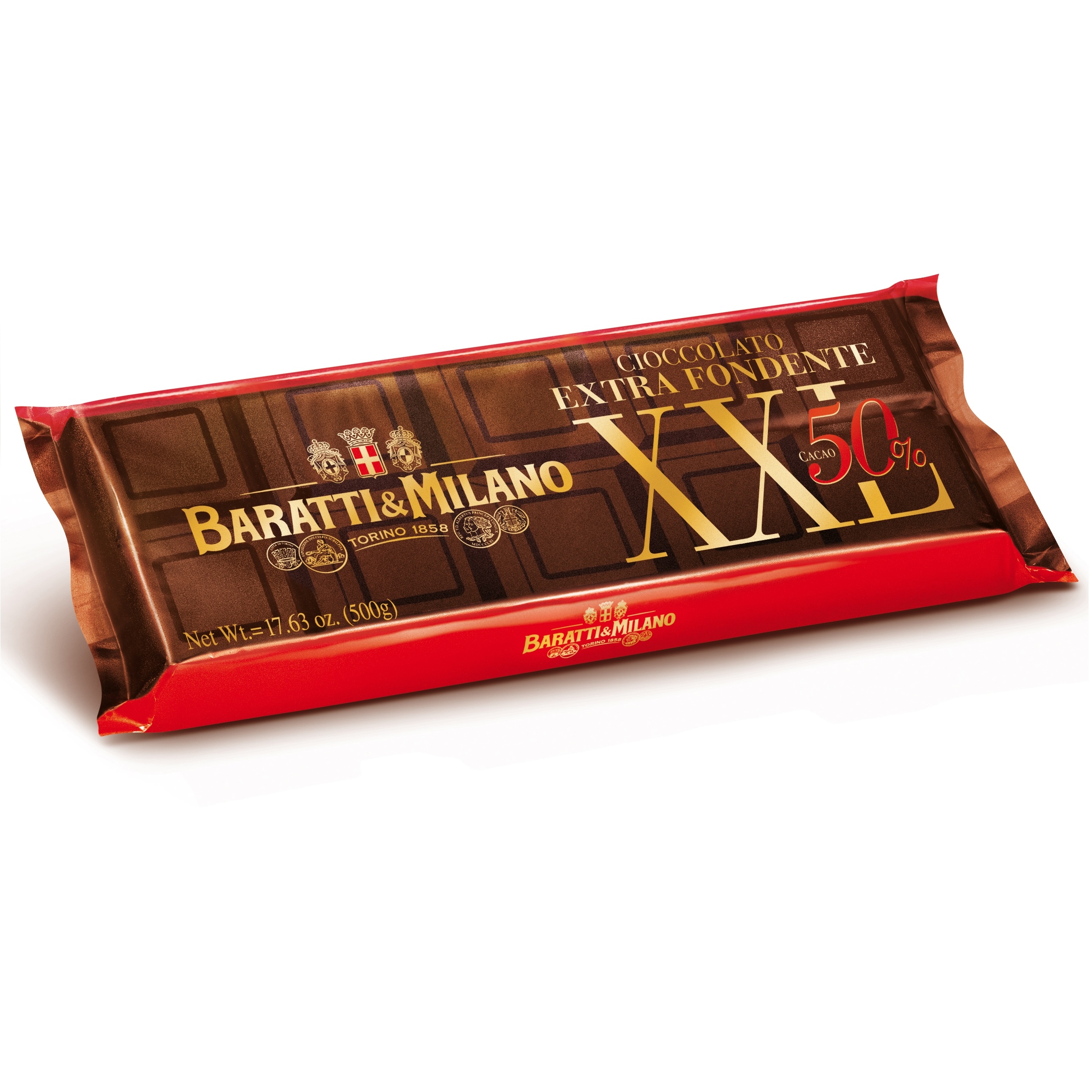 Cioccolato extra fondente xxl Baratti e Milano